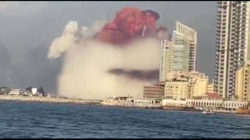 Beirut ammonium nitrate explosion, 4 Aug 2020